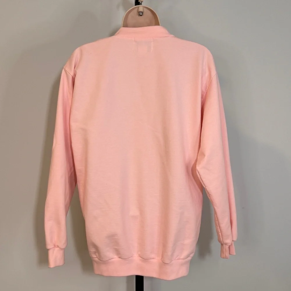 Vintage Plum Avenue Pink Button Down Cardigan - Size Preteen Large (14)